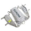 Grey-Blue 5L Ultra-Light Hydration Running Vest - Quick-Dry Trail Running & Marathon Backpack with Night Reflective Safety