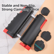 Orange Portable Table Tennis Set with 2 Paddles, 3 Balls and Carry Bag - 165cm Retractable Ping Pong Net & Post - Indoor/Outdoor Professional Training Kit