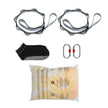 VEVOR Aerial Yoga Hammock & Swing, 5 m Length, Aerial Yoga Starter Kit with 100gsm Nylon Fabric, Full Rigging Hardware & Easy Set-up Guide, Antigravity Flying for All Levels Fitness Bodybuilding, Gold