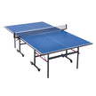 VEVOR Ping Pong Table Foldable Table Tennis Game Table Indoor with Clamp Net