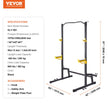 VEVOR Squat Stand Power Rack Adjustable Heavy Duty Barbell Weight Stand Home Gym