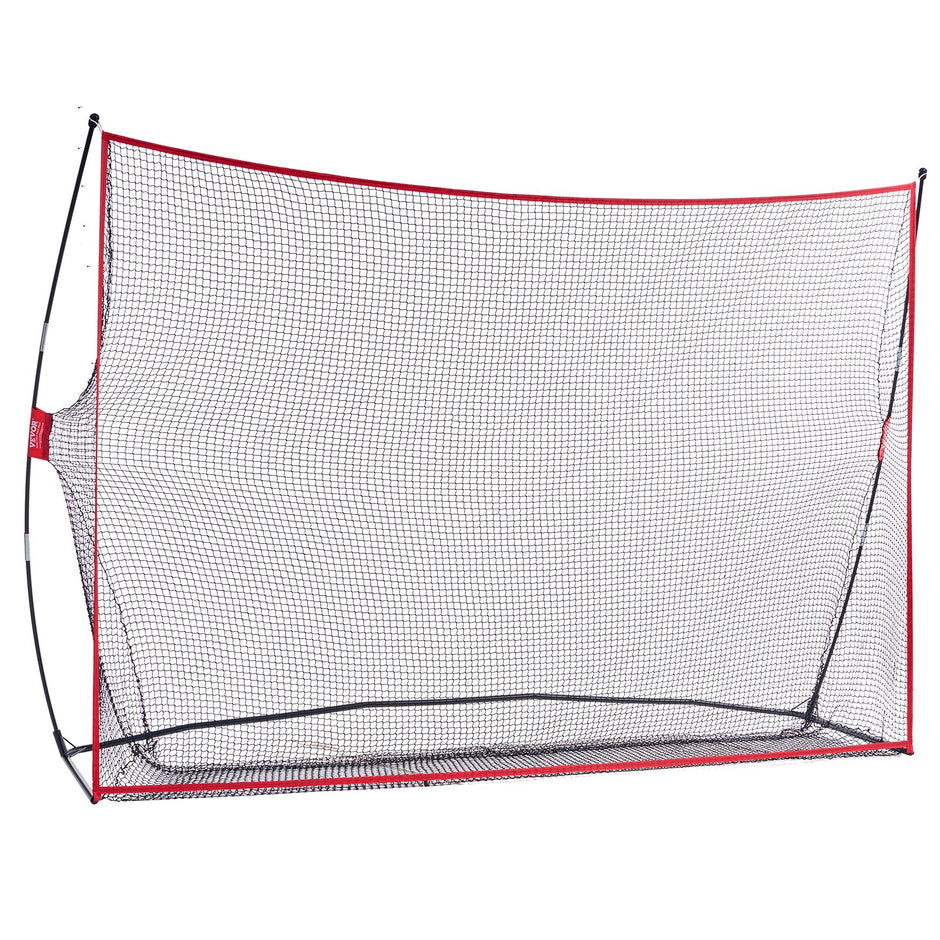 VEVOR Golf Practice Hitting Net, Huge 10.8x7ft Golf Net, Personal Driving Range for Indoor Outdoor Use, Portable Home Golf Aid Net with Solid Fiberglass Frame and Carry Bag, Gift for Men, Golf Lover